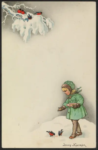 Christmas Card, Jenny Nyström