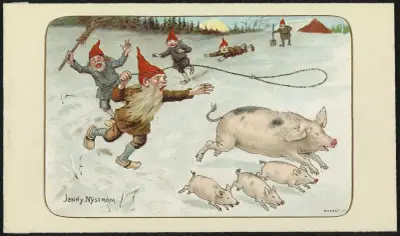 Christmas card von Jenny Nyström