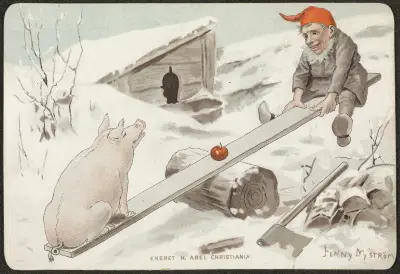 Christmas card von Jenny Nyström