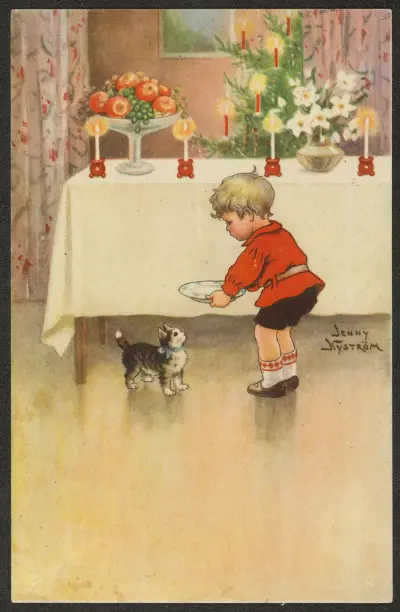Christmas Card, Jenny Nyström