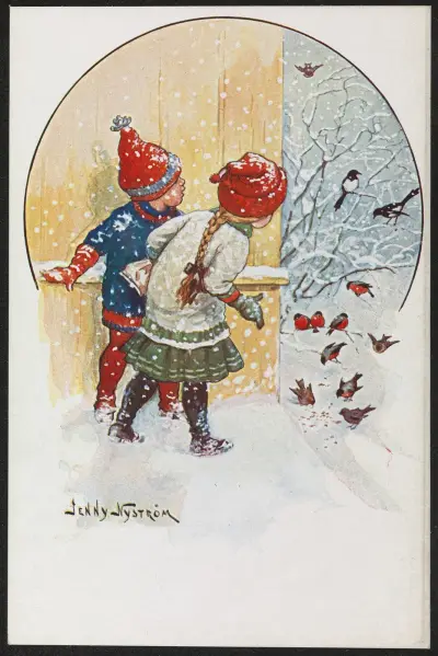 Christmas motif, Jenny Nyström