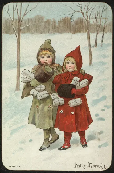 Christmas motif, Jenny Nyström