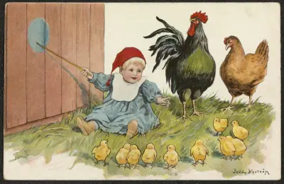 Easter card von Jenny Nyström