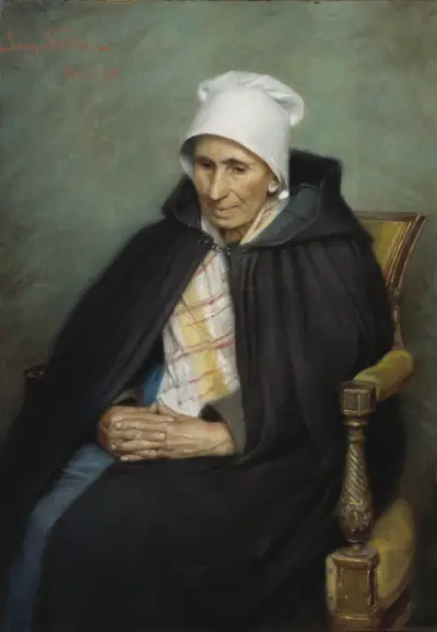 Old French Countrywoman von Jenny Nyström
