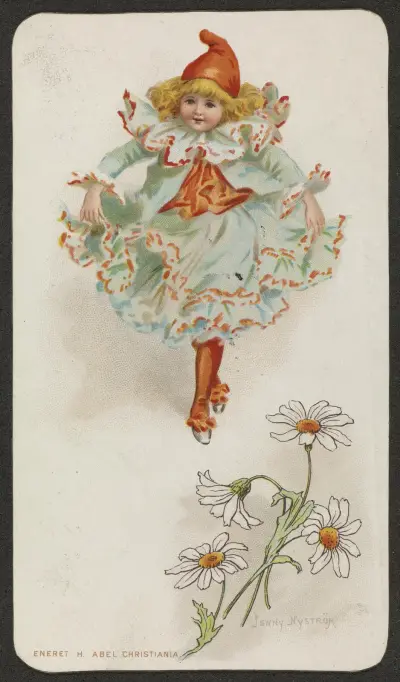 Spring motif, Jenny Nyström