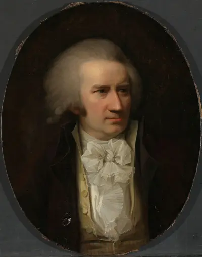 Portrait of Bernt Anker Chamberlain Bernt Anker av Jens Juel