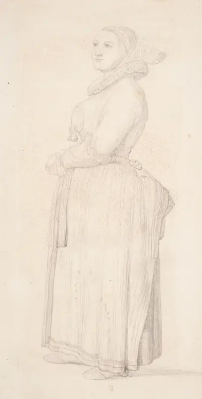 Amagerpige av Elisabeth Jerichau Baumann