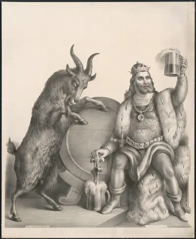 Gambrinus and bock von Henry Jerome Schile