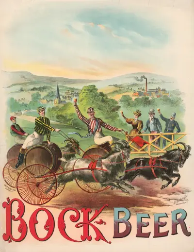 Race Bock, Bock Beer von Henry Jerome Schile