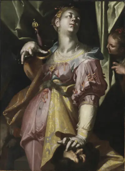 Judith and the Head of Holofernes av Joachim Wtewael