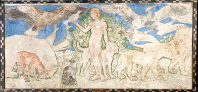 Adam Naming the Animals av Joakim Skovgaard