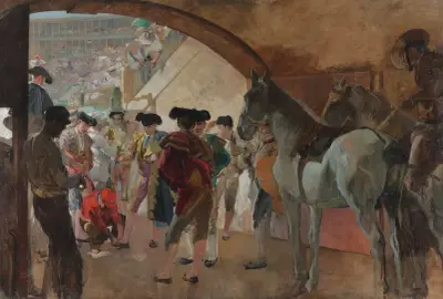 Antes de la corrida (Before the Bullfight), Joaquín Sorolla
