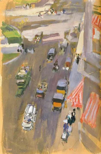 Fifth Avenue, New York, Joaquín Sorolla