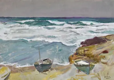 La Caleta, Málaga (Plaża La Caleta, Málaga), Joaquín Sorolla