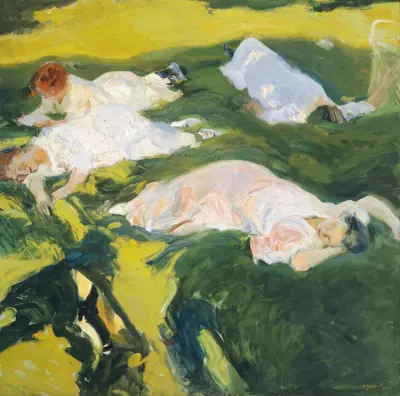 La Siesta, Joaquín Sorolla
