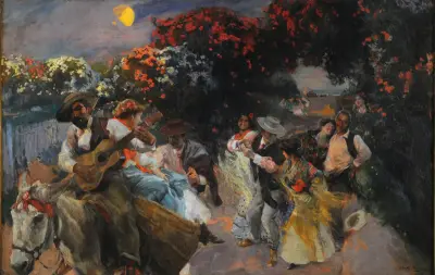 La última copla, Joaquín Sorolla