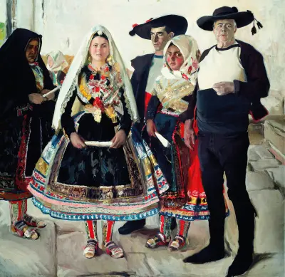 Narzeczona z Lagartery, Joaquín Sorolla