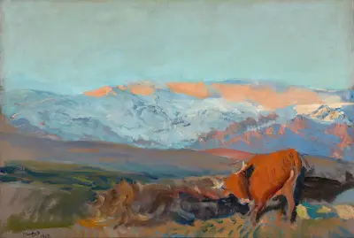 Las Zorreras. Sierra de Guadarrama, Joaquín Sorolla