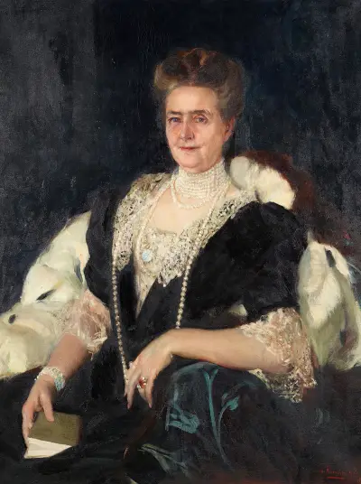 Portrait of Frances Tracy Morgan, Joaquín Sorolla
