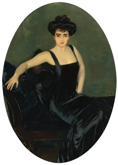 Portrét paní Esperanzy Conill de Zanetti, Joaquín Sorolla