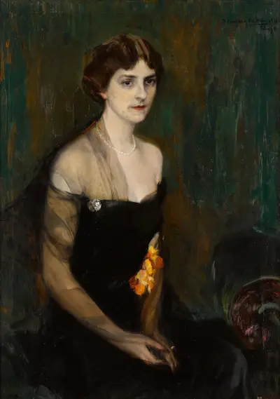 Portrét paní Orville E. Babcockové, Joaquín Sorolla