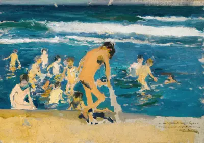 Studium do Smutnego dziedzictwa, 1906, Joaquín Sorolla