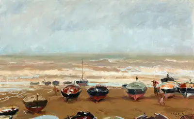Tarde Tormentosa (Bouřlivé odpoledne), Joaquín Sorolla