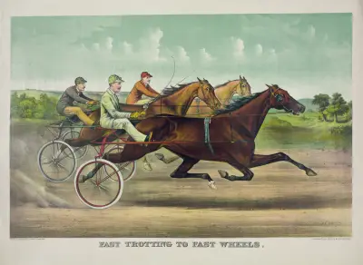 Fast trotting to fast wheels av John Cameron