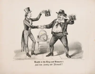 Health to the King and Bismark!! Heil dem Koenig und Bismark!! av John Cameron
