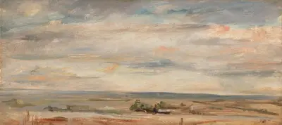 Cloud Study, Early Morning, Looking East from Hampstead av John Constable