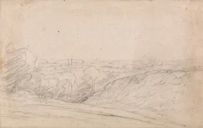Dedham Vale from Langham, 1813 von John Constable