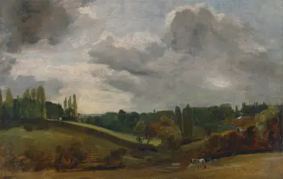 East Bergholt av John Constable