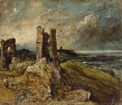 Hadleigh Castle av John Constable