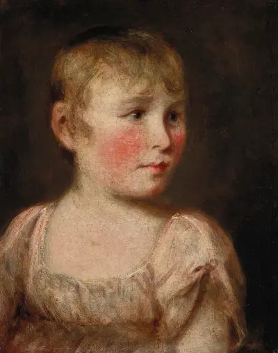 Portrait of Eliza Lewis av John Constable