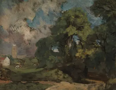 Stoke-by-Nayland von John Constable