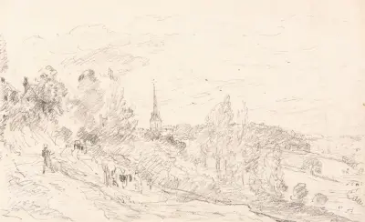View near Arundel von John Constable