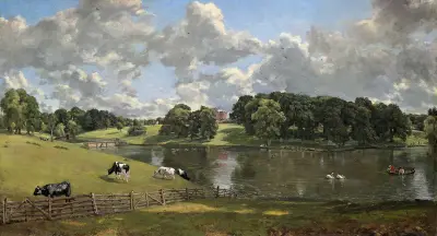 Wivenhoe Park,Essex av John Constable
