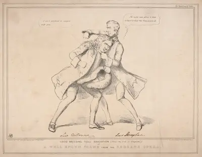 Good breeding – versus – education (from the code of etiquette) av John Doyle