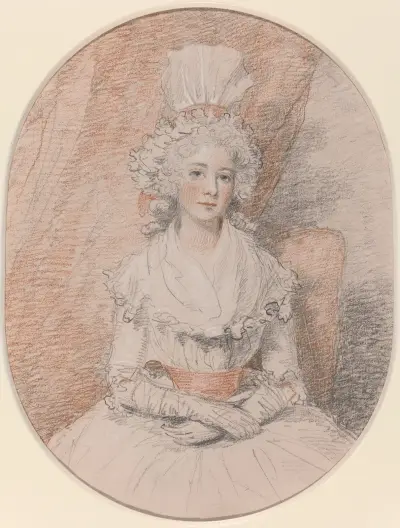 Miss Frances Beresford av John Hoppner