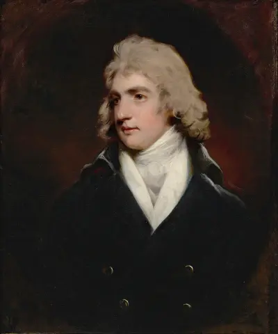 Portrait Of Charles Rose Ellis (1771-1845), 1 St Baron Seaford av John Hoppner