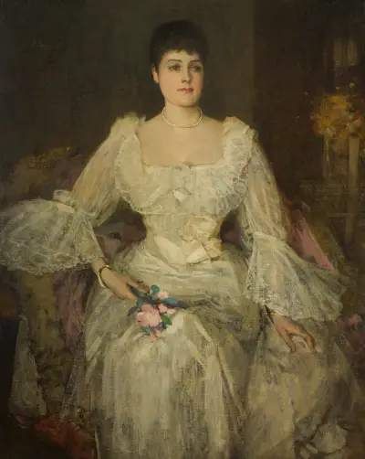 Dáma v bílém (Portrét lady Lyle), Sir John Lavery