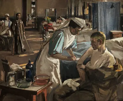 Londýnská nemocnice, Sir John Lavery