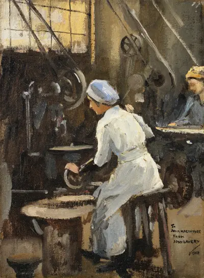 Výrobce gramofonových desek, Sir John Lavery