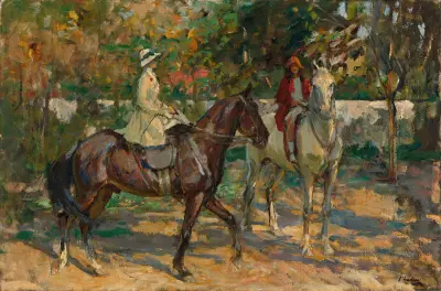 The Morning Ride av Sir John Lavery