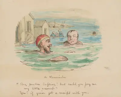 A reminder. av John Leech