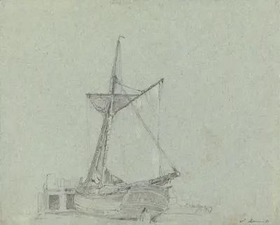 A Barge av John Linnell