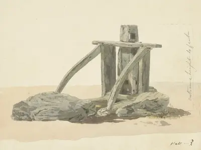 Cape Town Beach Stand av John Linnell