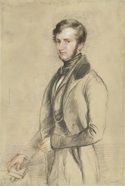 Portrait of John Davies Gilbert av John Linnell