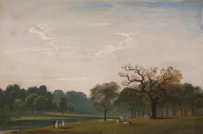 Kensington Gardens, 1815 – nr 3 av John Martin