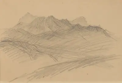 Rocky Mountains, Canada von John Ruskin